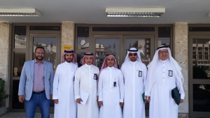 A Delegation from the Presidency of Meteorology and Environment Visits the College of Public Health and Health Informatics